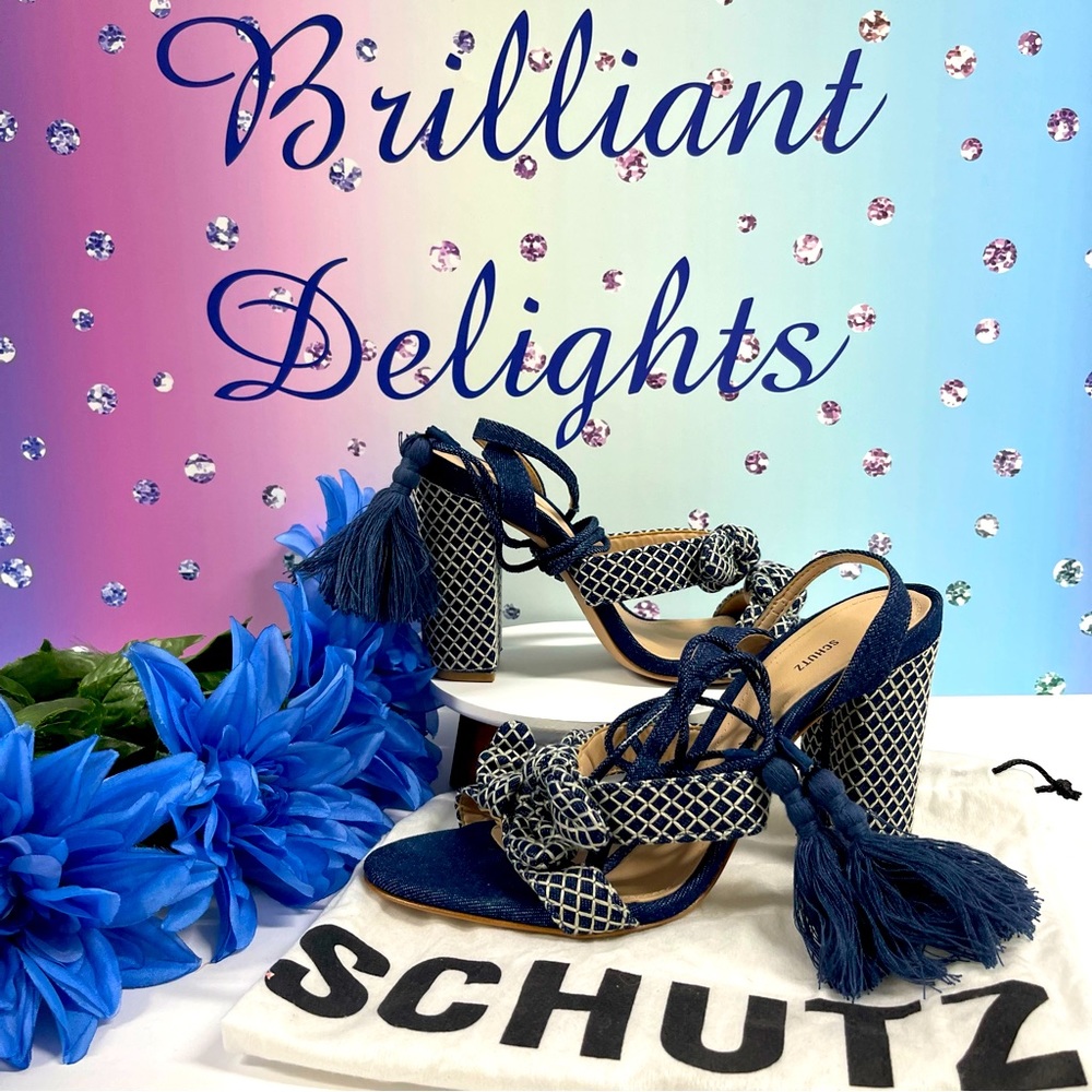 🔥 $240 SCHUTZ LEYRIELI HEELS